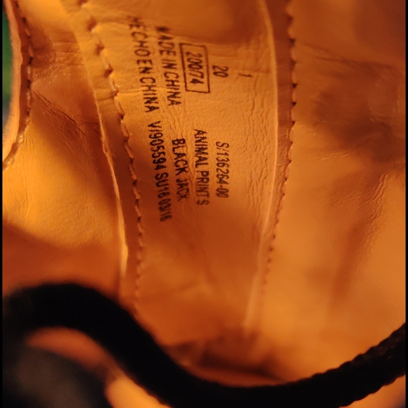 *💖 NWOT, Animal print black Jack gladiator shoes - Picture 5 of 10